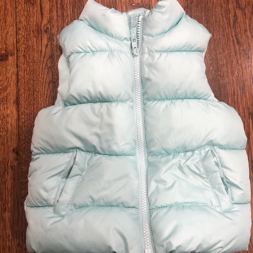 Toddler girls puffer vest